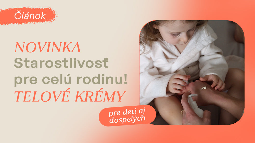 Telové krémy Andreine: Starostlivosť pre celú rodinu