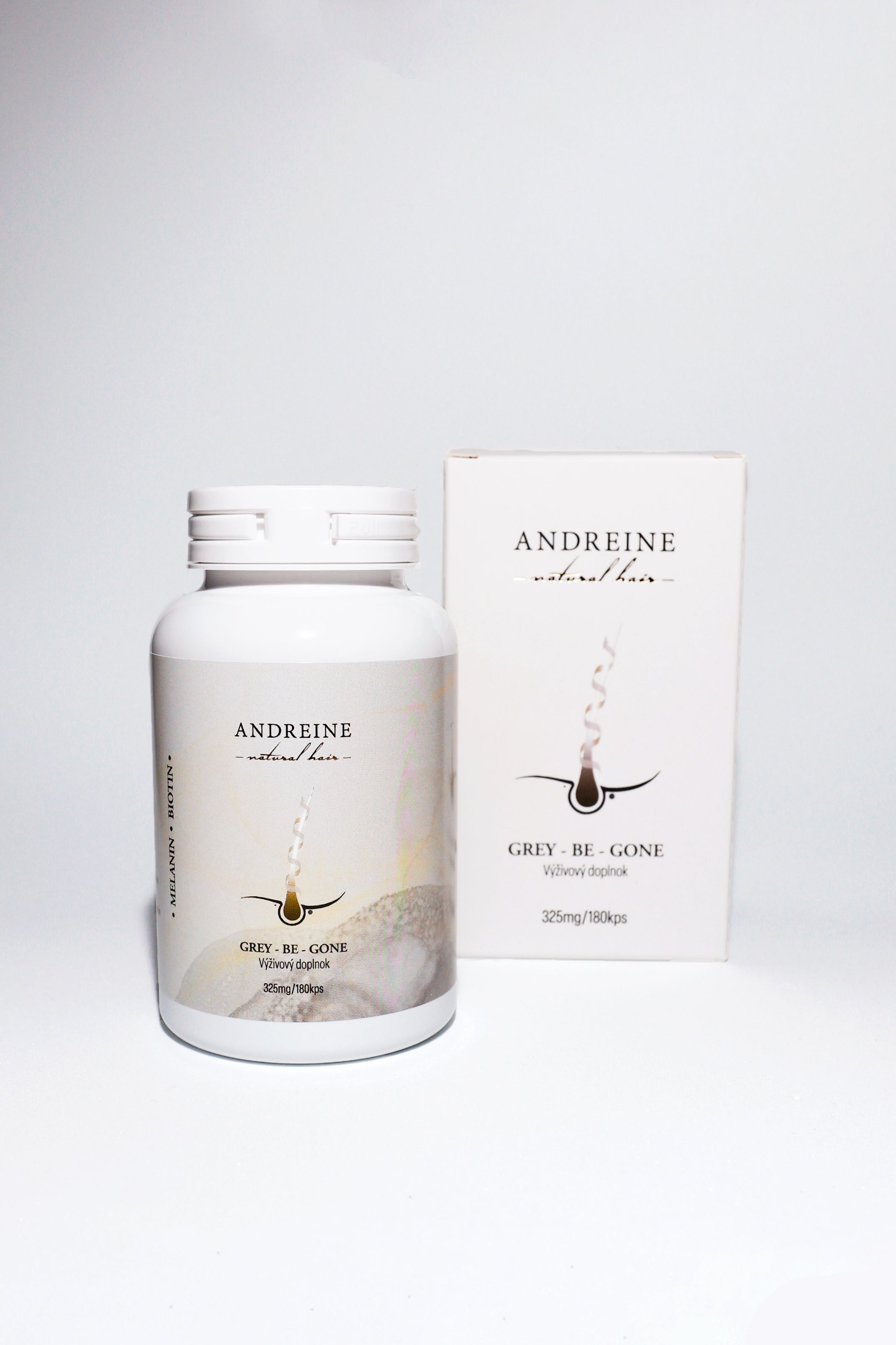 Andreine-Vitamíny proti šedivým vlasom Grey be gone