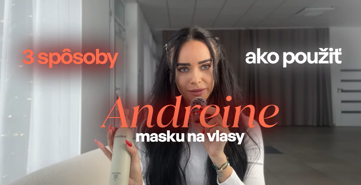3 spôsoby, ako použiť Andreine masku na vlasy