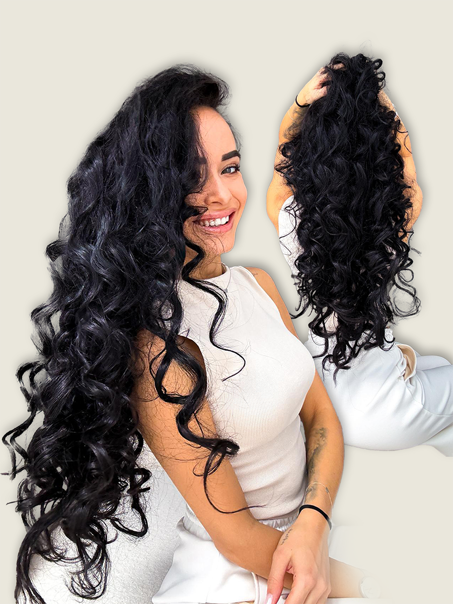 Andreine sada pre kučeravé vlasy